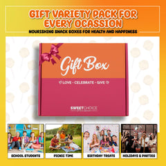 Sweet Choice Gifts chips and cookies sample, satisfying sweet and savory cravings