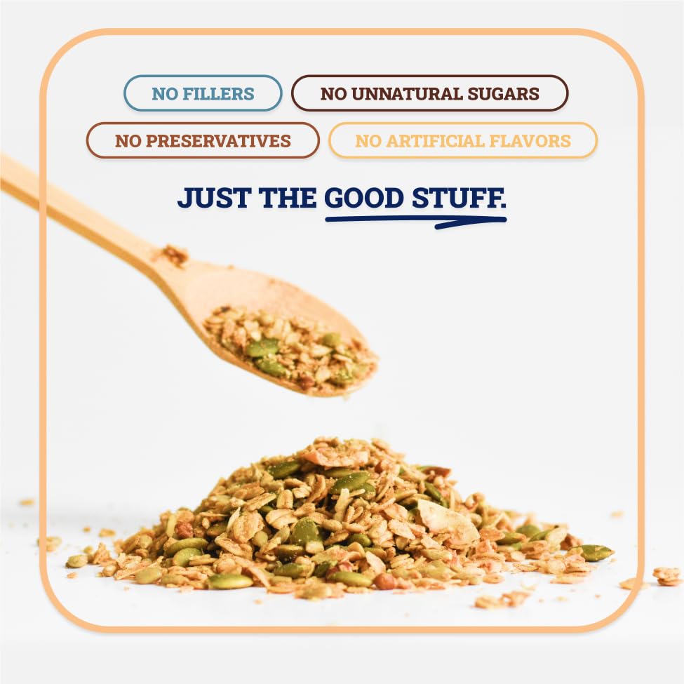 Sweet Diane’s Granola smoothie bowl topping for extra fiber.