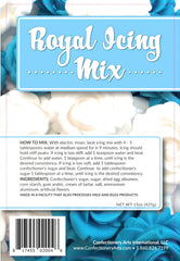 Sweet Eva’s Royal Icing Mix close-up vanilla frosting with creamy texture