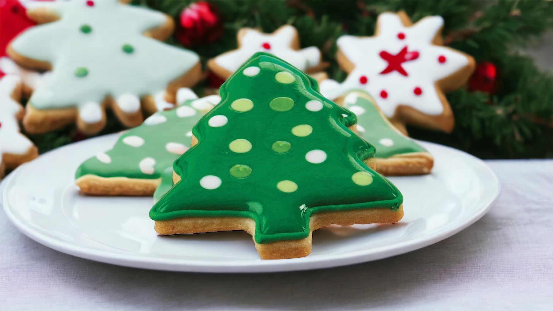 Sweet Eva’s Royal Icing Mix piping details suitable for cookies