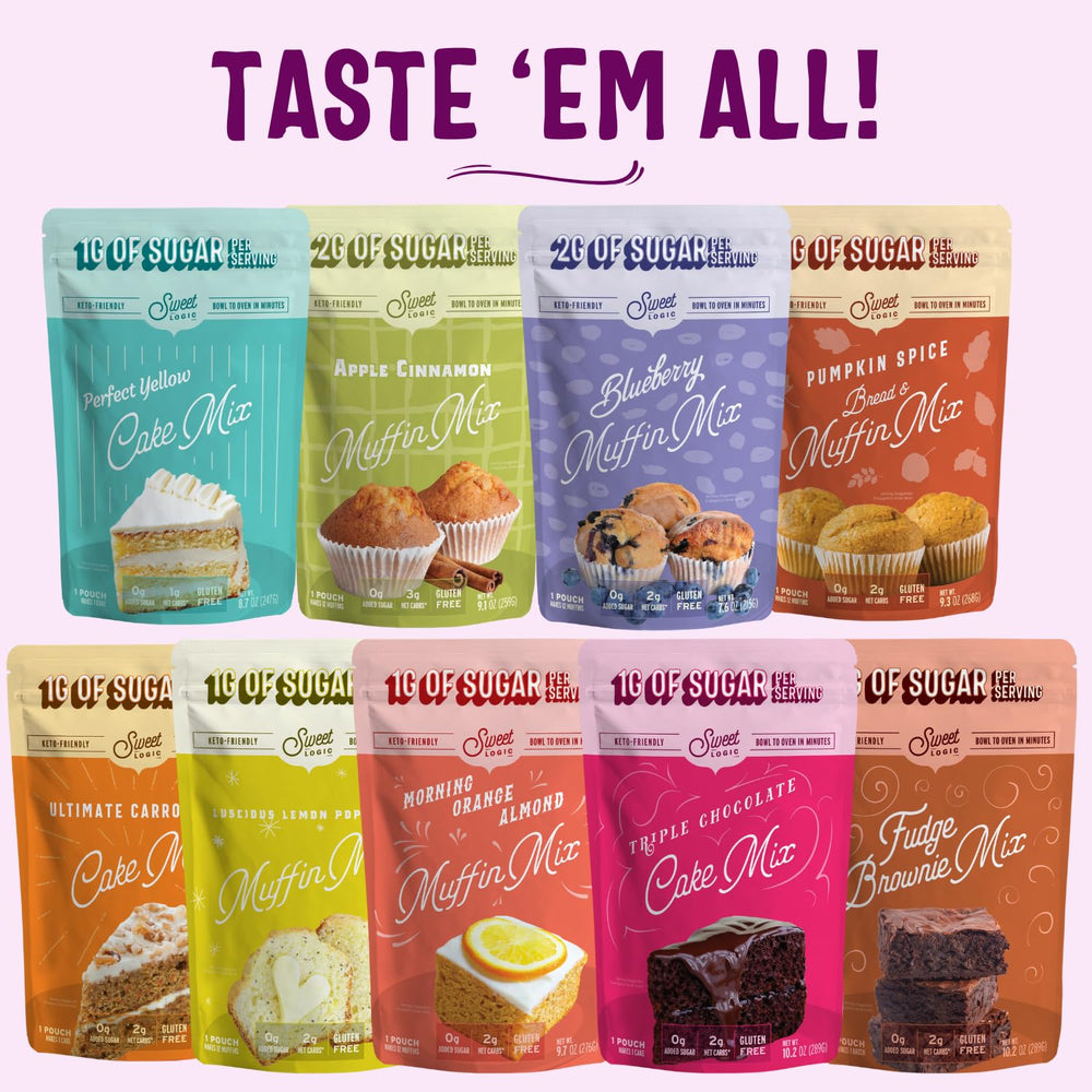 Sweet Logic toppings like berries or chips to customize