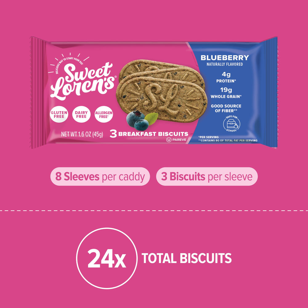 Sweet Loren's nut-free top allergen-free biscuits for lunchboxes.