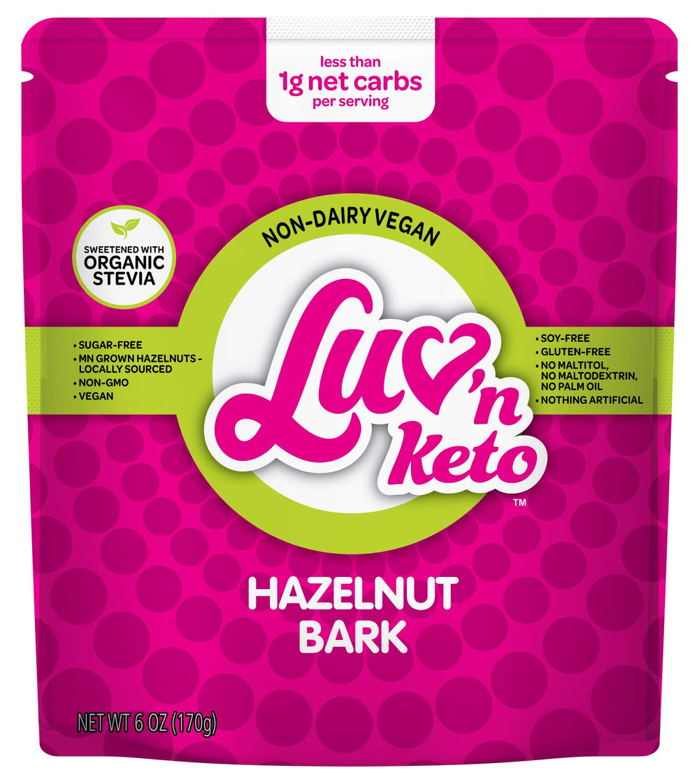 Crunchy hazelnuts folded into premium dark chocolate for a satisfying bite.