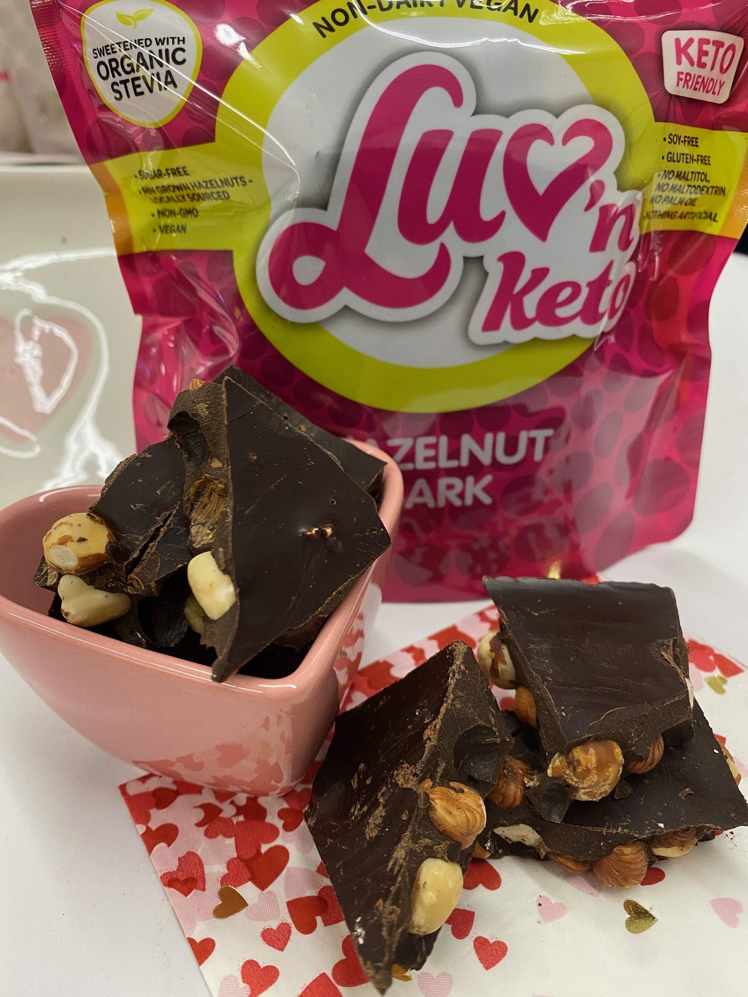 6 oz pack handmade in the USA, a quality chocolate gift option.