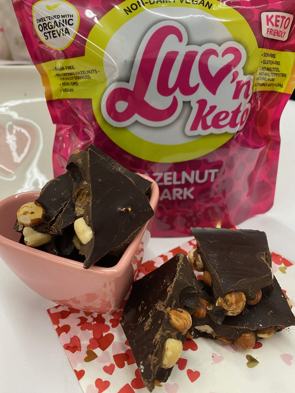 6 oz pack handmade in the USA, a quality chocolate gift option.