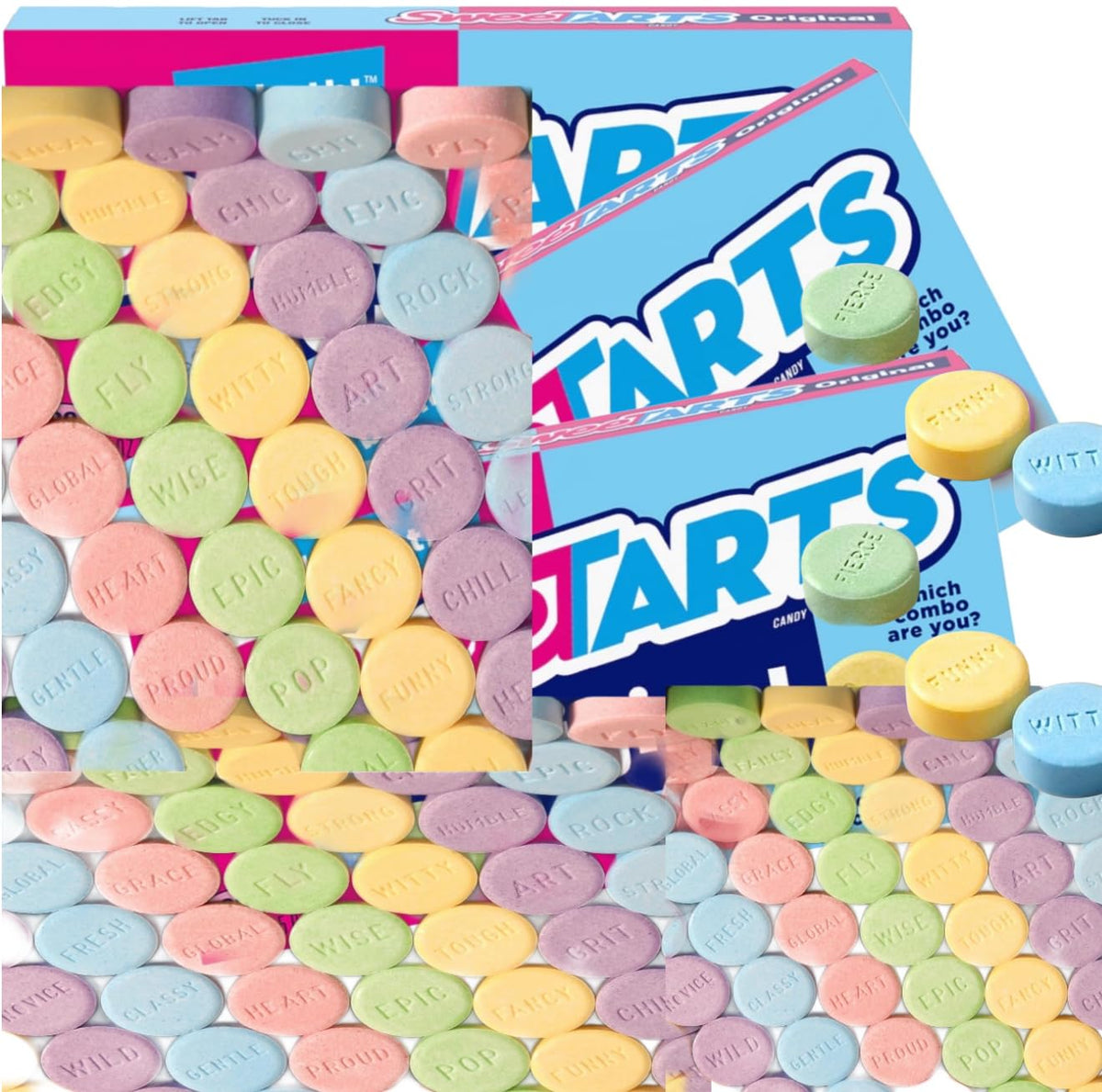 Sweet Original Candy blue raspberry bite, perfect for party snacking and colorful bowls.