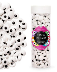 Sweet Spell candy eyeballs for cake decorating add playful Halloween flair