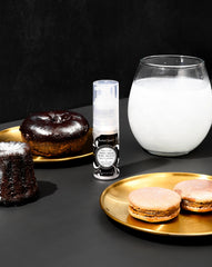 Sweet Spell shimmer over coffee and desserts for presentation.
