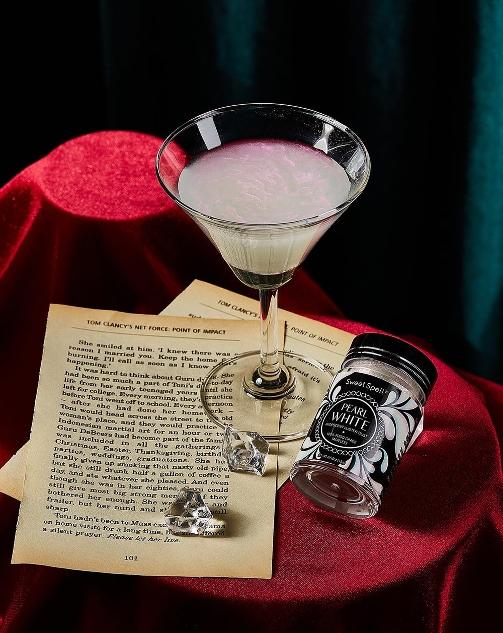 Sweet Spell luster dust adds drink glitter for stunning cocktails