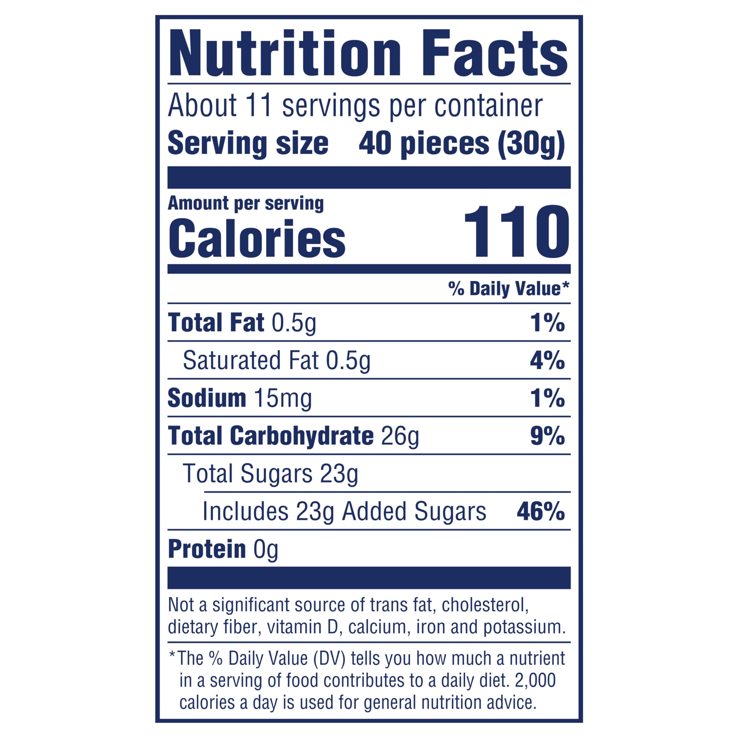 Apple flavor bite, crisp sweetness great for lunchbox or a quick break.