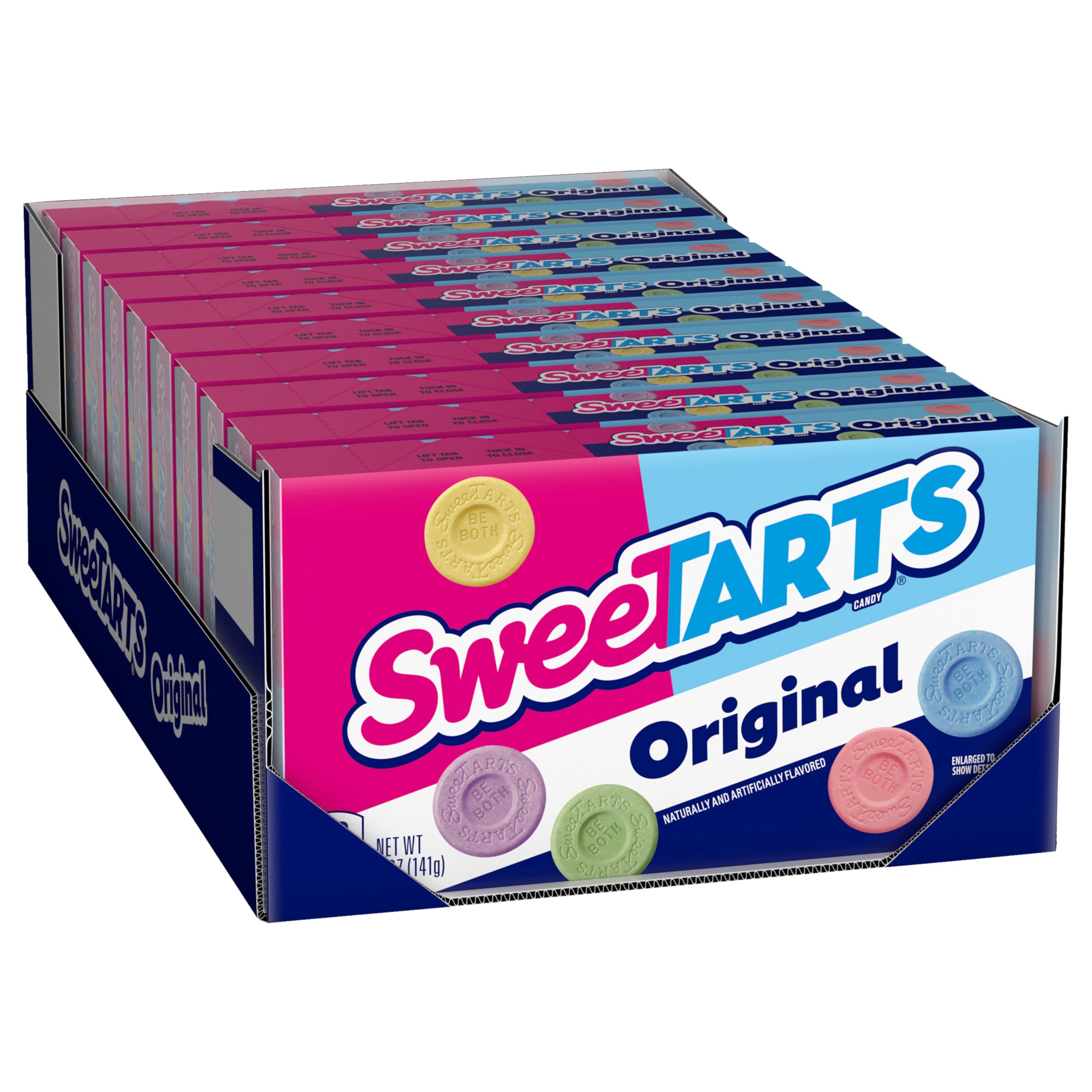 SweeTARTS Original theater box collection on display for movie night snacking.