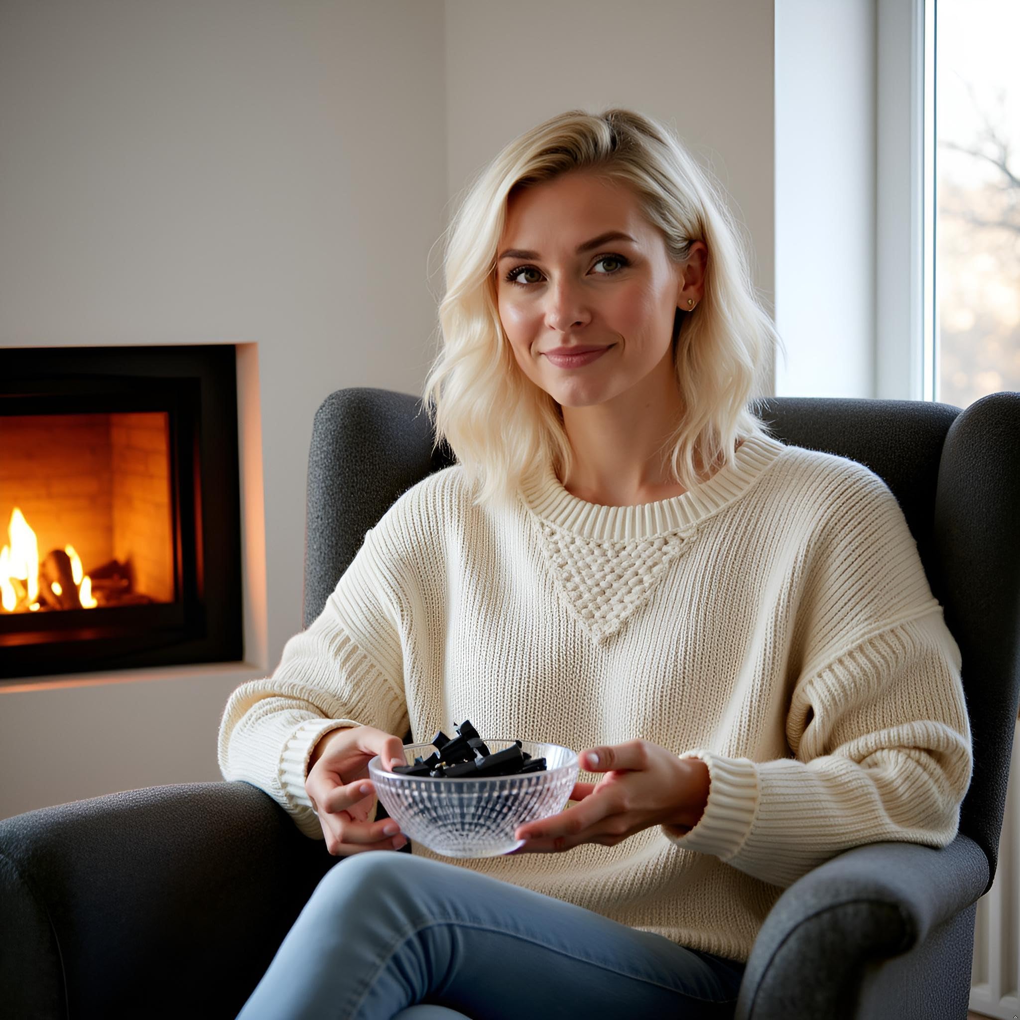 Perfect for candy bowls or gifting with Nordic flair.