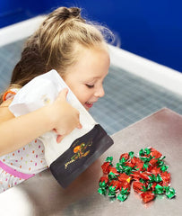 Individually wrapped SweetGourmet Arcor bon bons highlight hygienic snacks and gift-ready appeal.