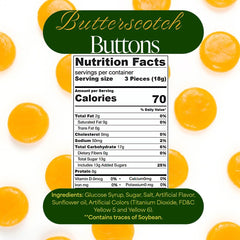 SweetGourmet Butterscotch Buttons neatly wrapped for freshness on the go.