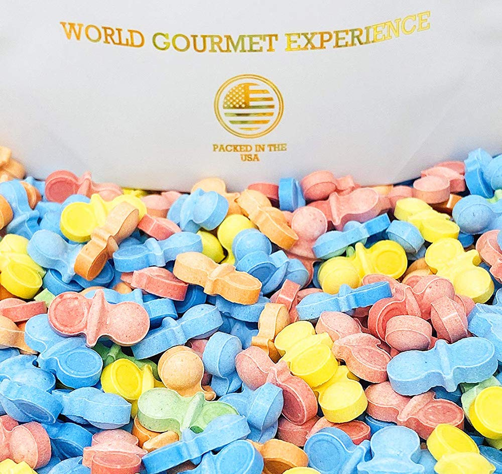 SweetGourmet Canada-made Concord candy with pastel pacifier detailing