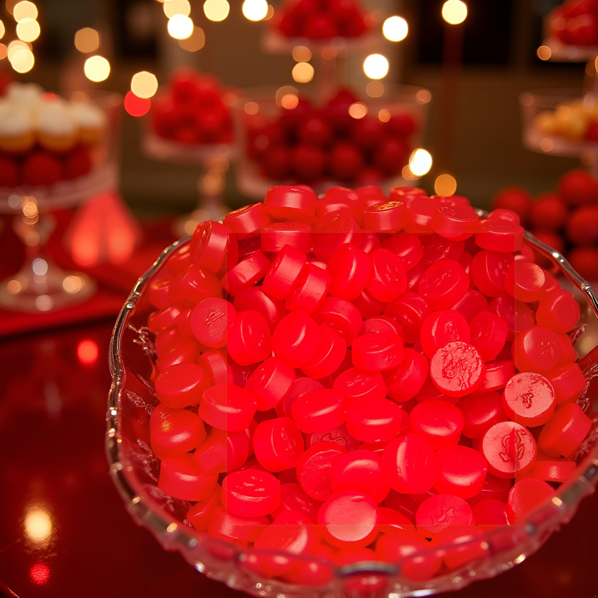 SweetGourmet Cherry JuJu Coins resealable bag preserves freshness for gatherings.