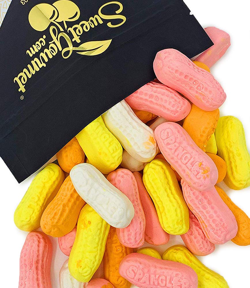 SweetGourmet Colored Circus Peanuts vanilla-white add playful dessert toppings.