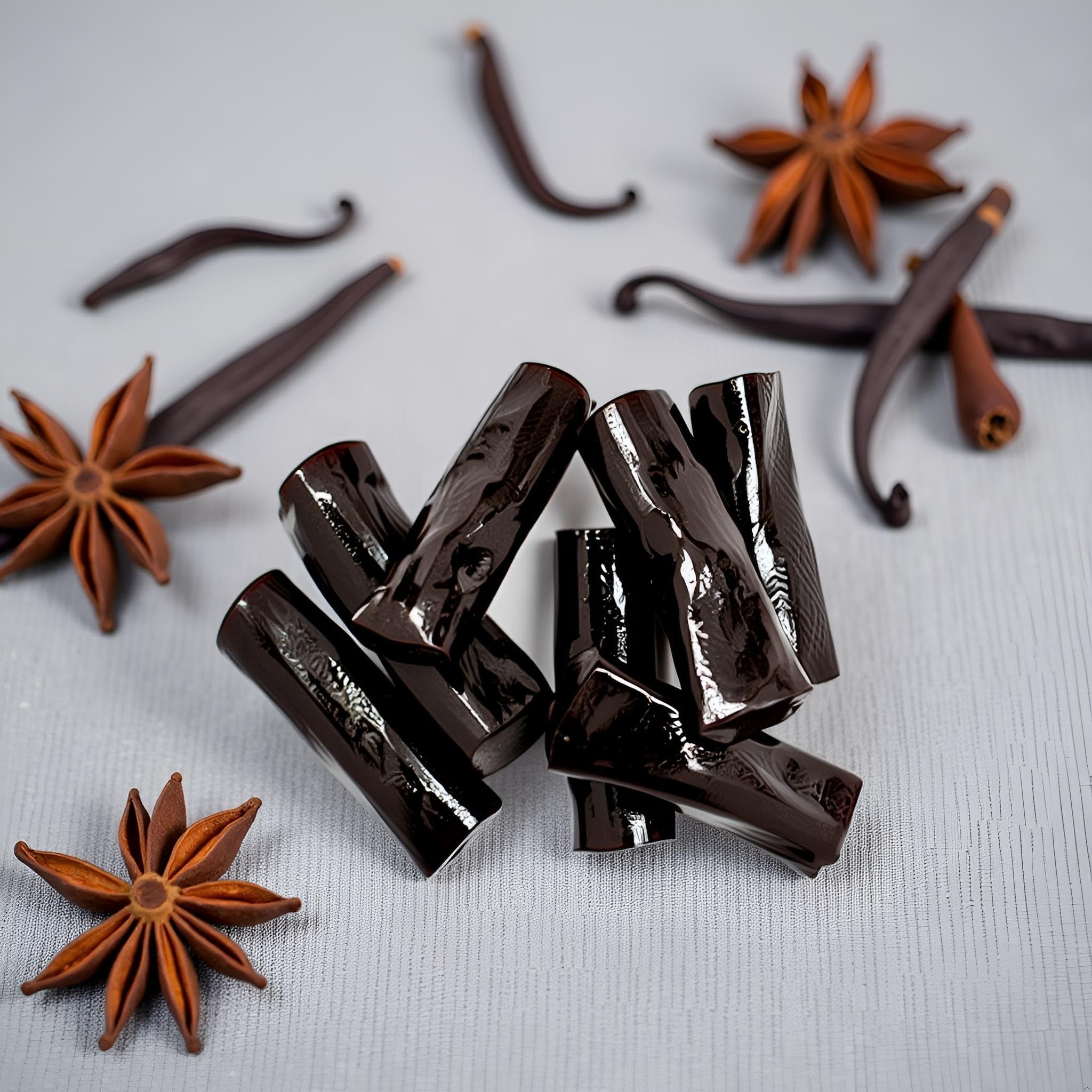 Individual bites offer a satisfying chew for a quick treat.