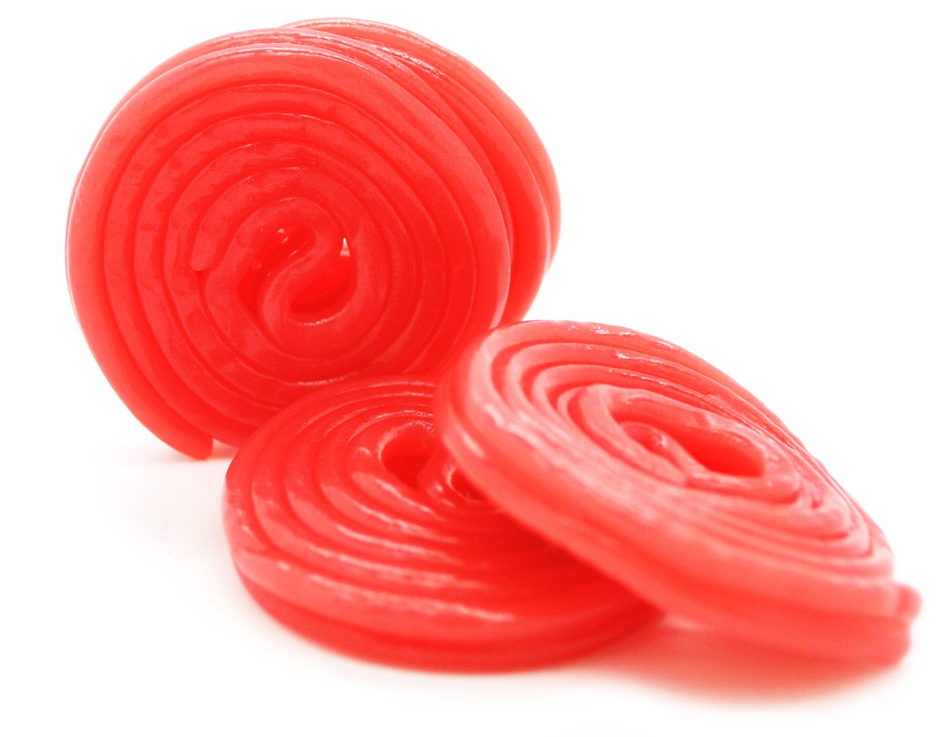 SweetGourmet strawberry wheel, easy to pull apart and turn into laces for decor.