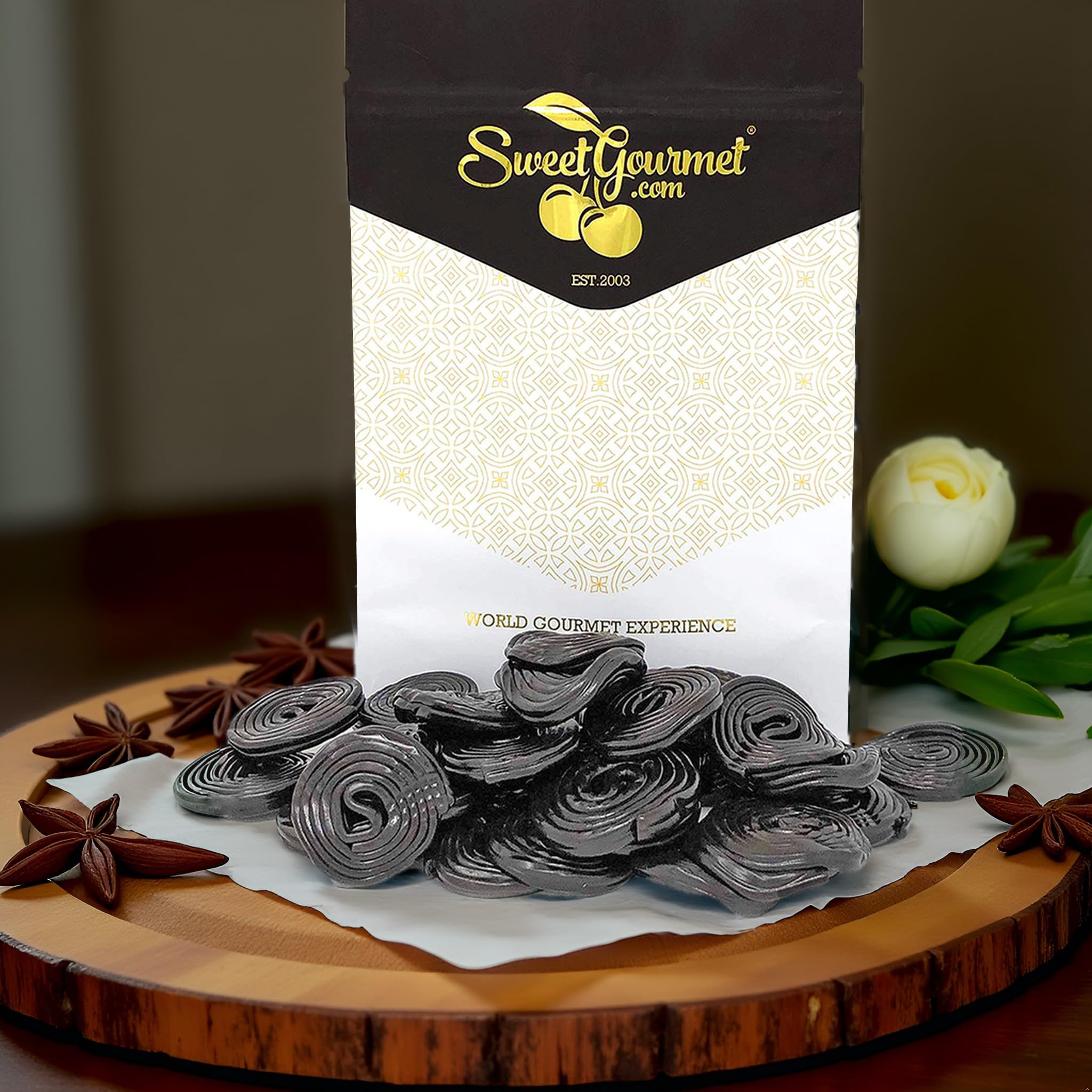 SweetGourmet Italy origin mark for authentic licorice