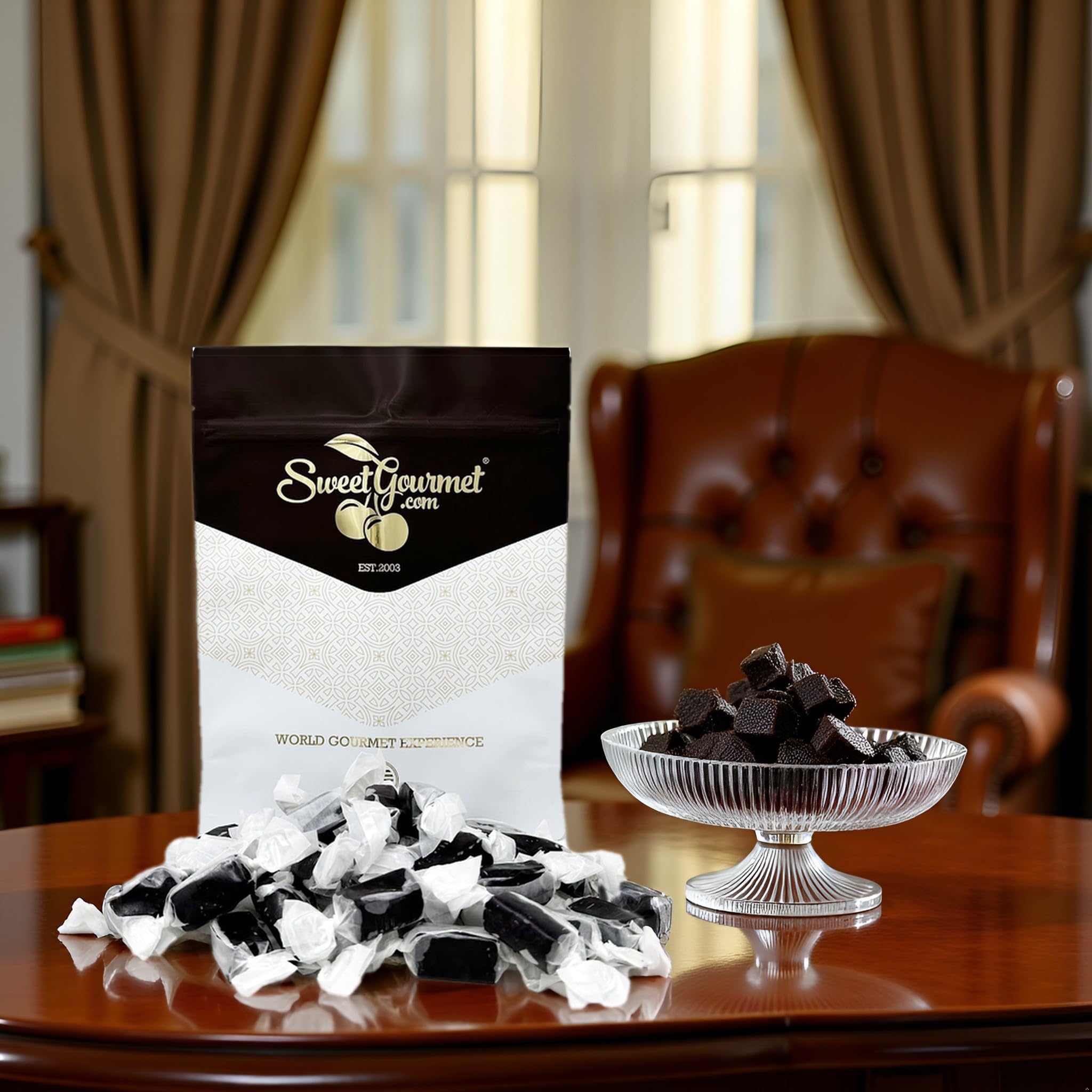 SweetGourmet Old-fashioned caramel detail evokes nostalgic indulgence.