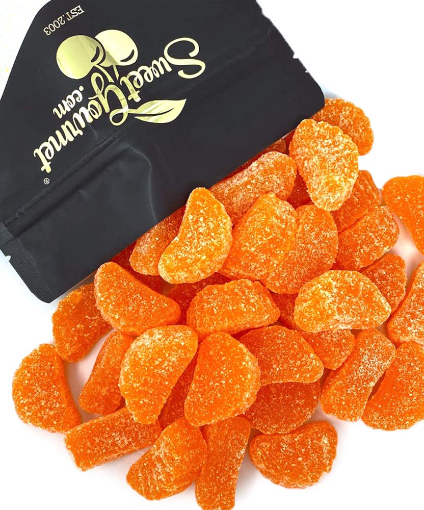 SweetGourmet orange fruit slices bag for snacking with bright citrus flavor.