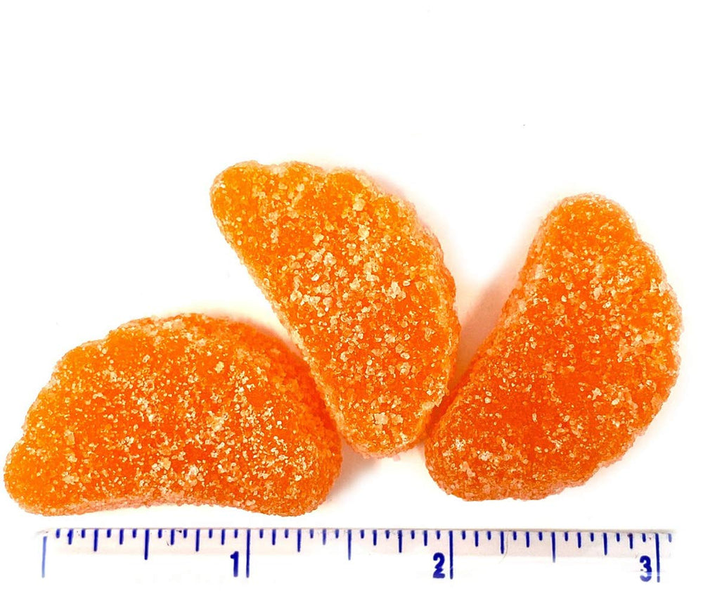 SweetGourmet Orange Fruit Slices 1-pound bulk bag ready for gatherings