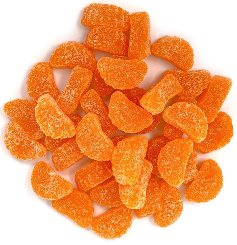 SweetGourmet Orange Fruit Slices resealable bag keeps freshness for easy sharing