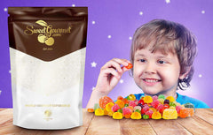 SweetGourmet Pacifier-shaped candies in fruit flavors for events
