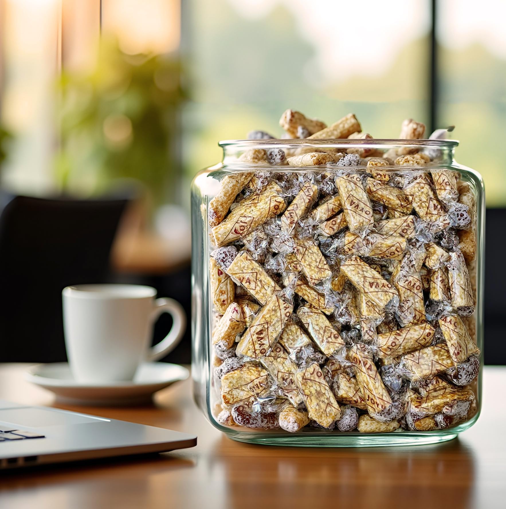 SweetGourmet sesame honey crunch snack bite, ideal for holiday party treats