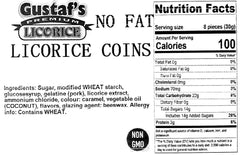 SweetGourmet salted licorice coins highlight firm texture and savory bite