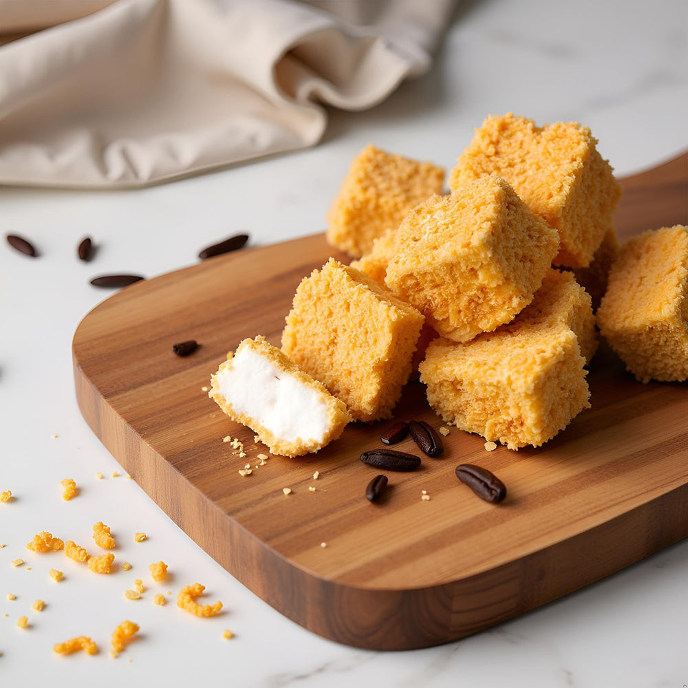 SweetGourmet small-batch handmade marshmallows signal premium quality.
