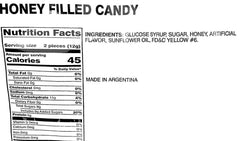 SweetGourmet soft honey center candy with smooth texture