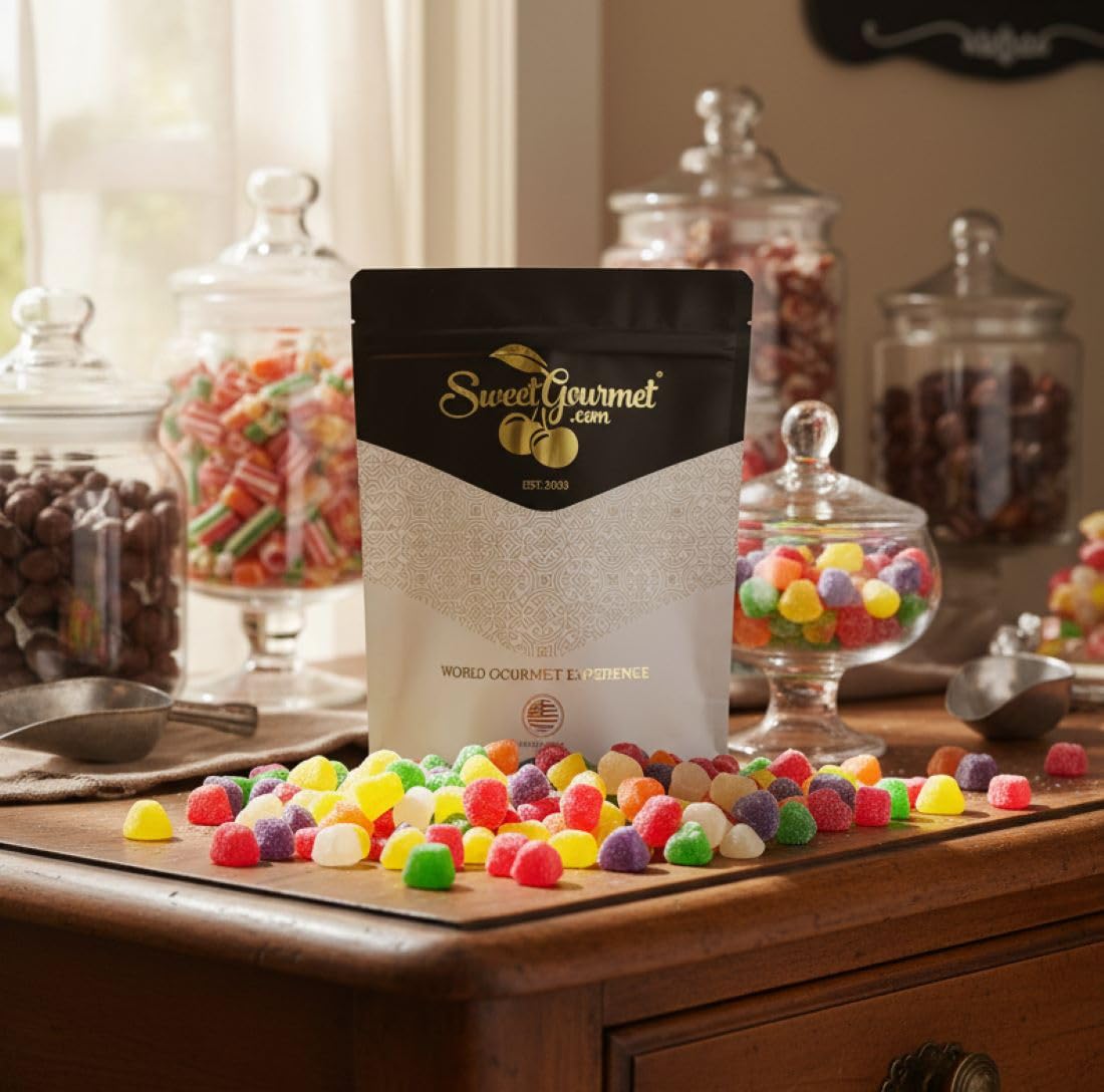 SweetGourmet Spice Drops cholesterol-free bite suitable for dessert cravings.