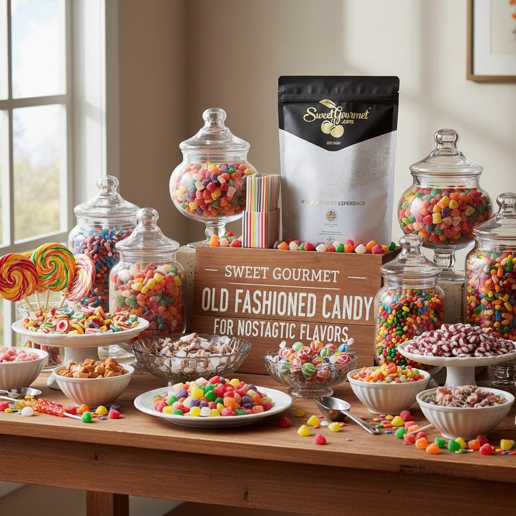 SweetGourmet Spice Drops no-hfcs option emphasizes a lighter indulgence.