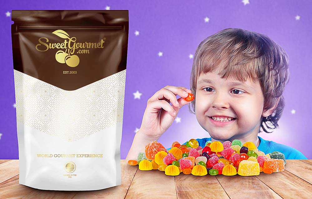 Vibrant red SweetGourmet Cherry Balls for snack appeal.