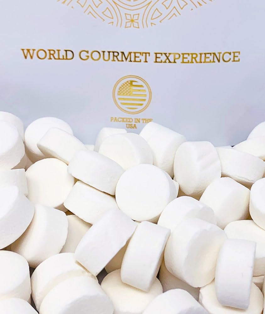 SweetGourmet White Peppermint Lozenges on dining table for palate refresh