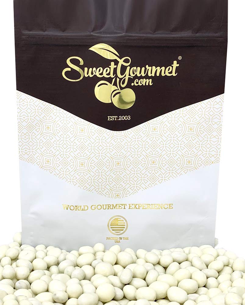 SweetGourmet Yogurt Coated Raisins packaging showing freshness and shareability