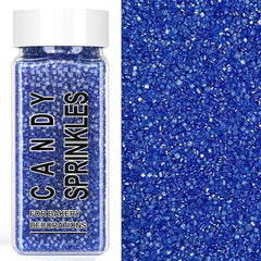 SweetGrove Blue Sprinkles bottle pour adds festive sparkle to desserts.