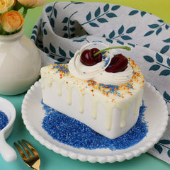 SweetGrove Blue Sprinkles on cookies show vibrant contrast and texture.