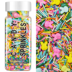 SweetGrove Easter Sprinkles in pastel colors brighten desserts with festive appeal.