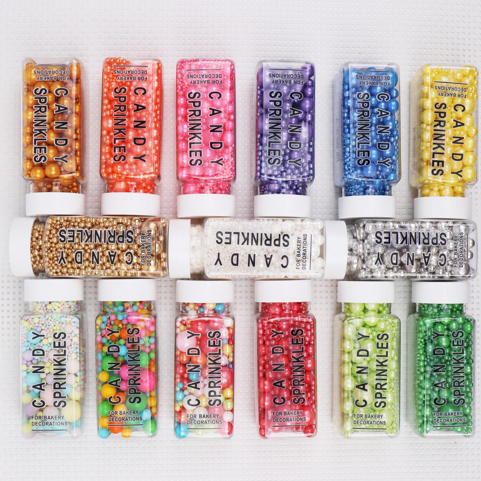 SweetGrove easy use dessert sprinkles quick, effortless decorating.