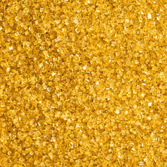 Close-up of SweetGrove Gold Sprinkles texture for dazzling desserts.