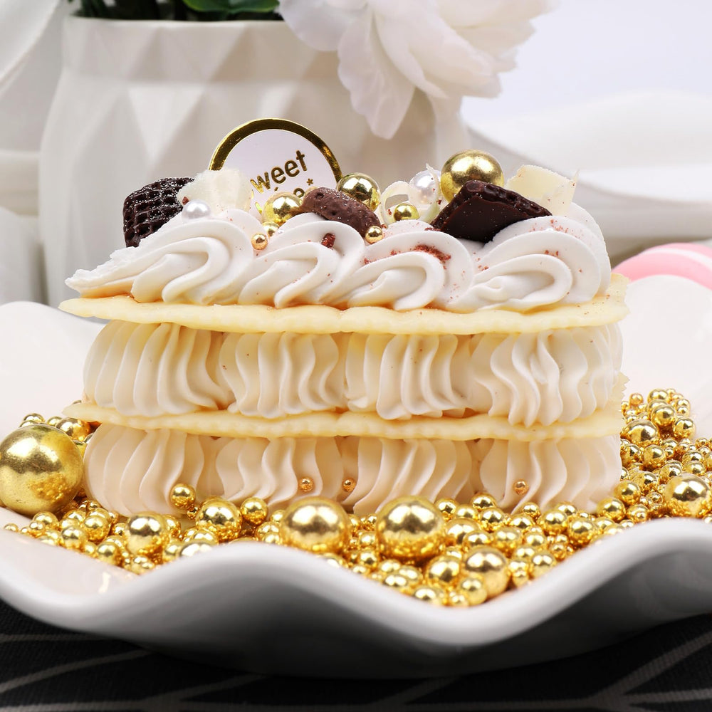 SweetGrove Gold Sprinkles add luxe detail to cookies.