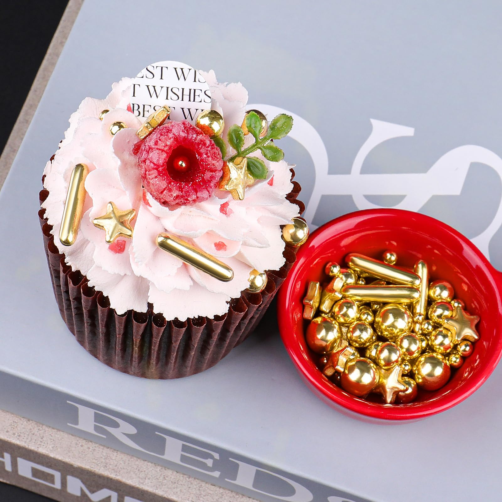 SweetGrove Gold Sprinkles mix brightens desserts with a glamorous, premium look.