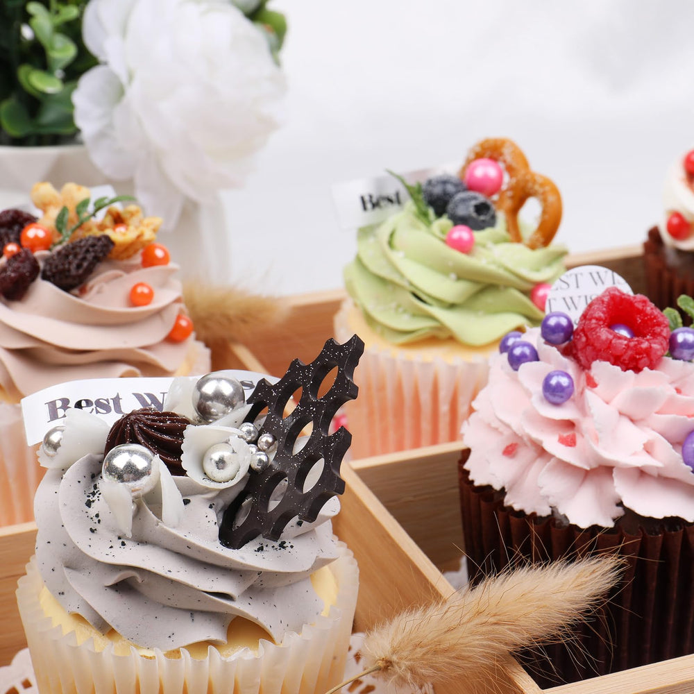 Party dessert ideas with SweetGrove Gold Sprinkles shine.