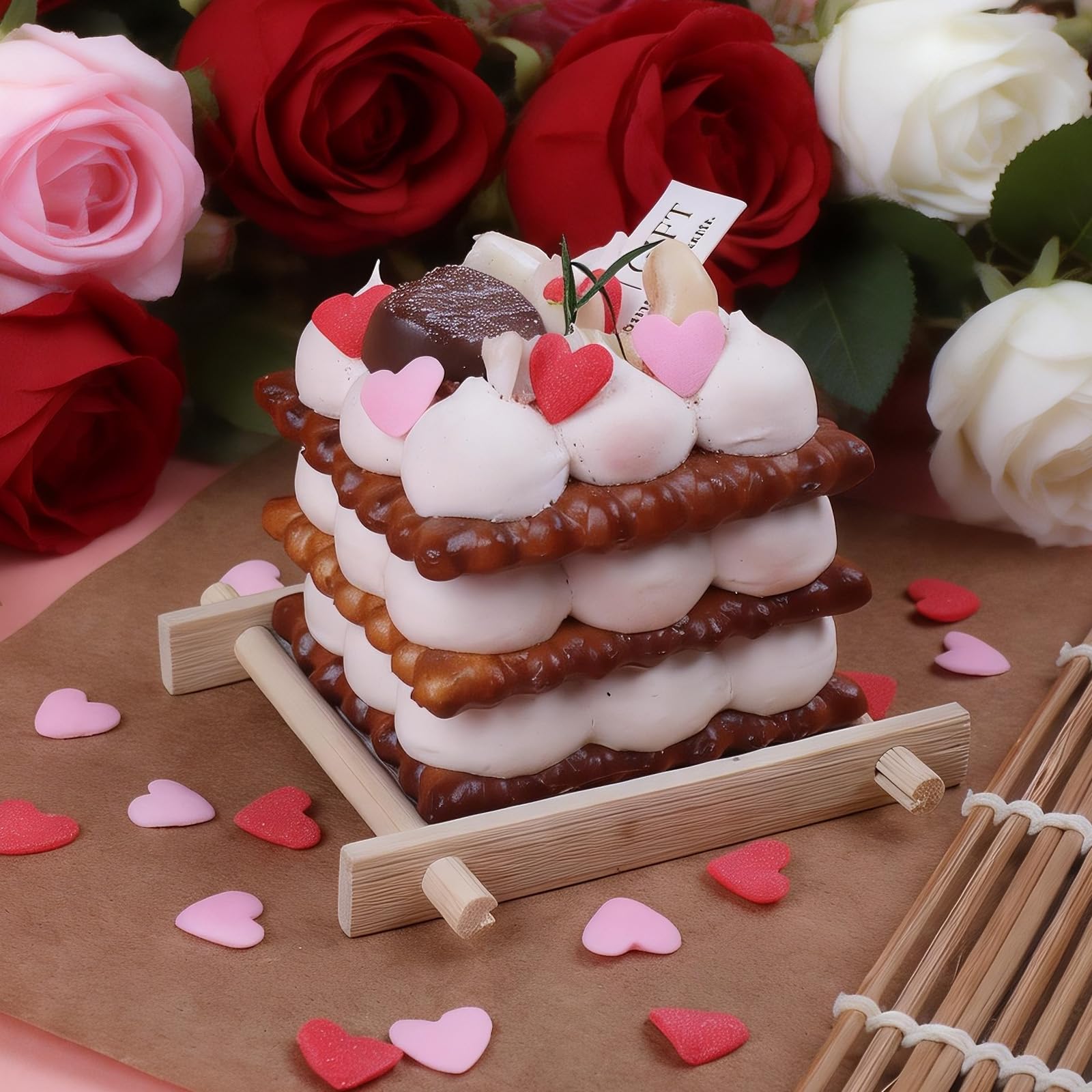 SweetGrove Heart Sprinkles packaged neatly, ready to gift or stock for holiday baking sessions