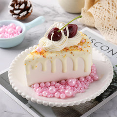 SweetGrove Pink Sprinkles 4mm pearls for delicate cookie and macaron details