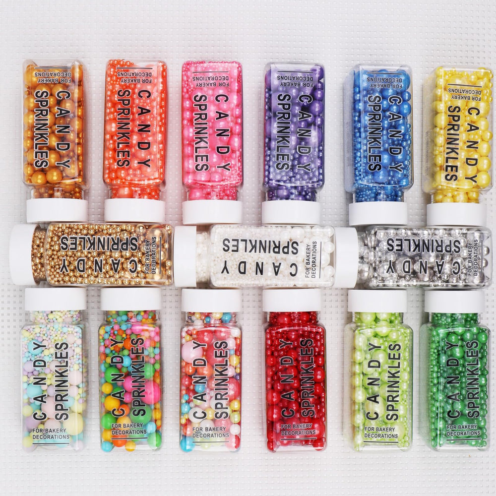 SweetGrove Pink Sprinkles packaging keeps freshness and flavor between uses.