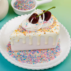 SweetGrove Rainbow Sprinkles on cookies for bright accents